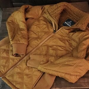 Prana  Esla Quilted Jacket PLUS Esla Vest- Aged Bronze